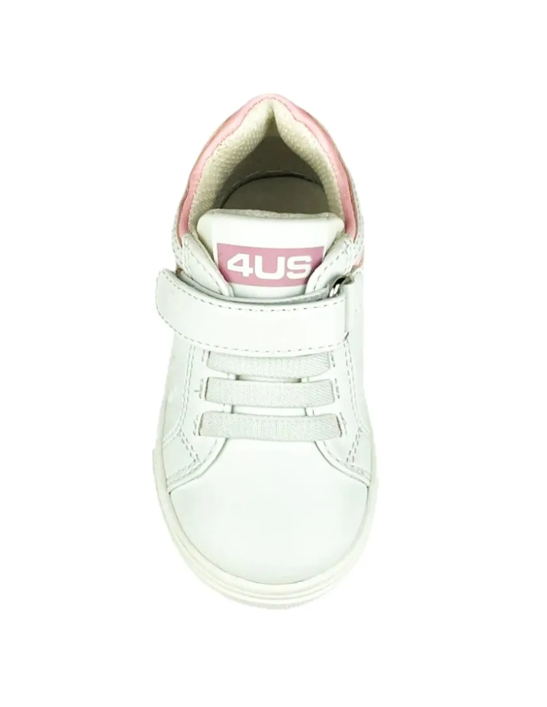 4US Paciotti junior sneakers white pink  