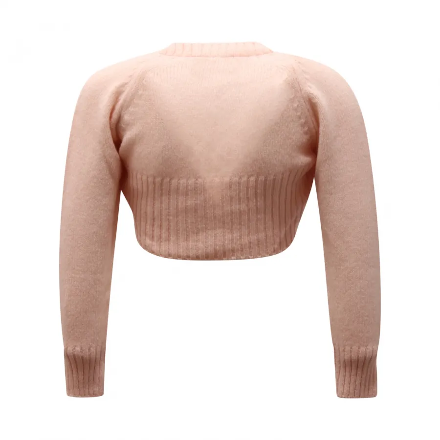 6420AQ coprispalle bimba CAF girl kids wool sweater