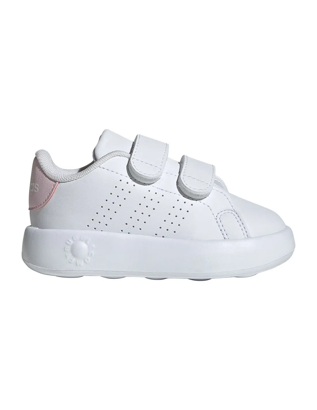 Adidas sneakers white pink bubblecomfy  