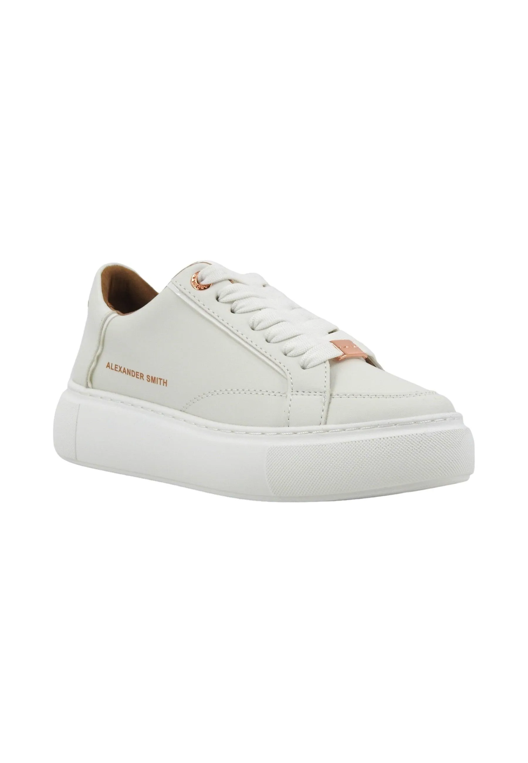 ALEXANDER SMITH Ecogreenwich Sneaker Donna Total White EGW7347