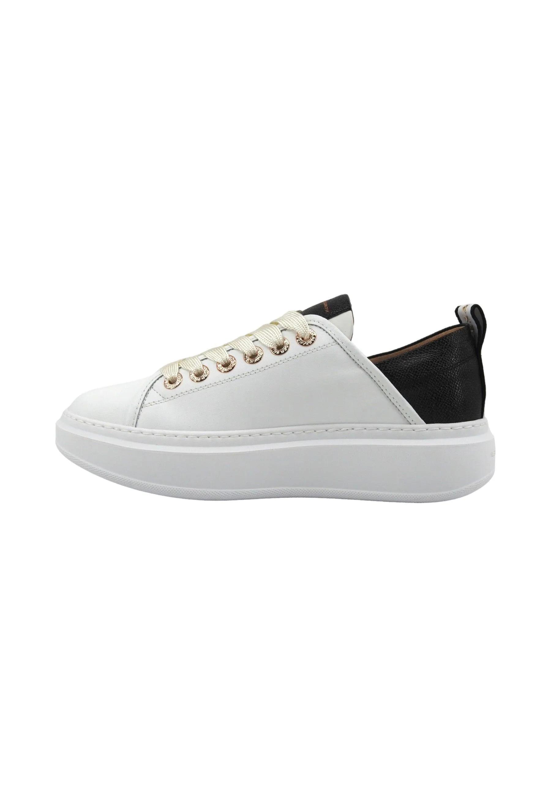 ALEXANDER SMITH Wembley Sneaker Donna White Black WYW0493