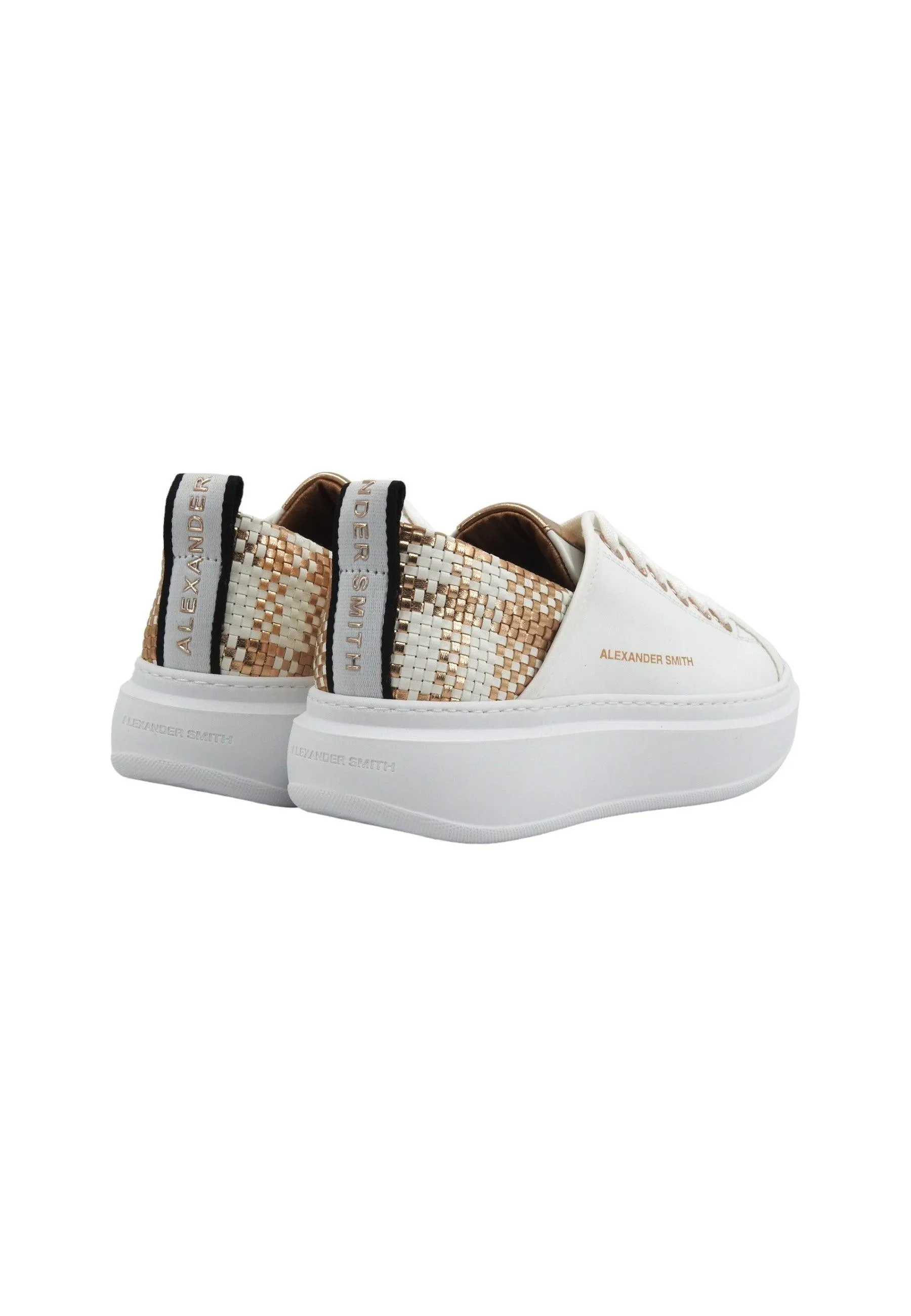 ALEXANDER SMITH Wembley Sneaker Donna White Copper WYW0421