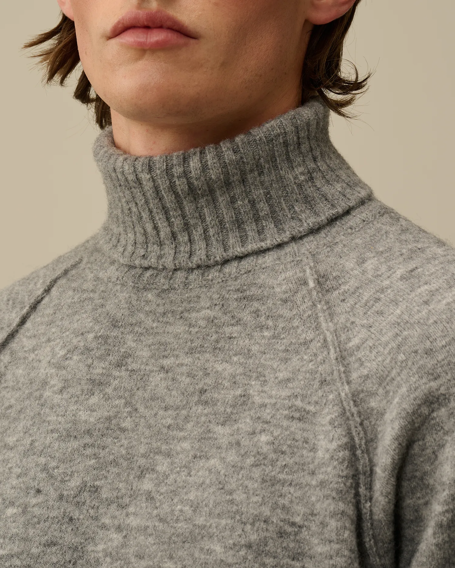 Alpaca Wool Turtleneck Knit