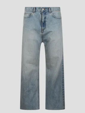 Baggy denim pants