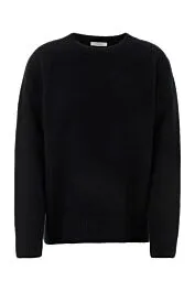 Black cashmere blend Hiege oversize sweater    