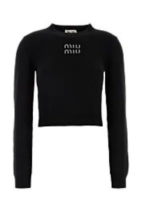 Black cashmere sweater     