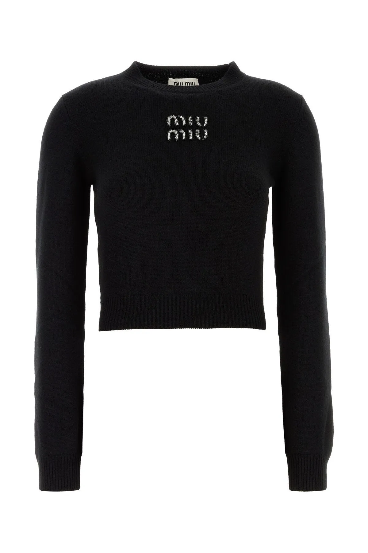 Black cashmere sweater     