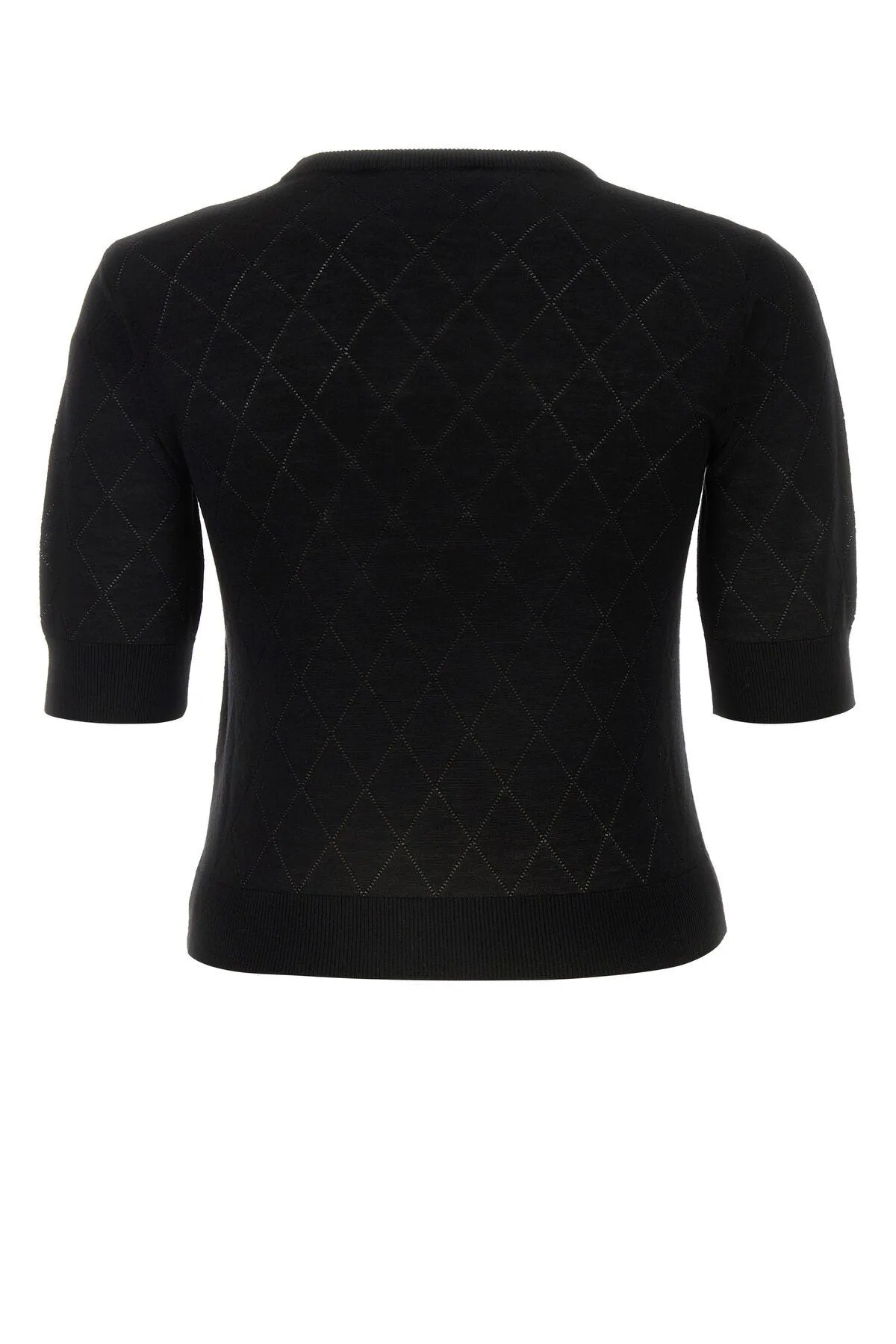 Black silk blend Patrick sweater    