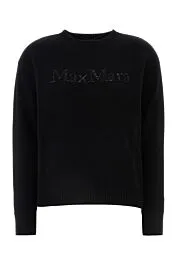 Black wool blend Kassel sweater    