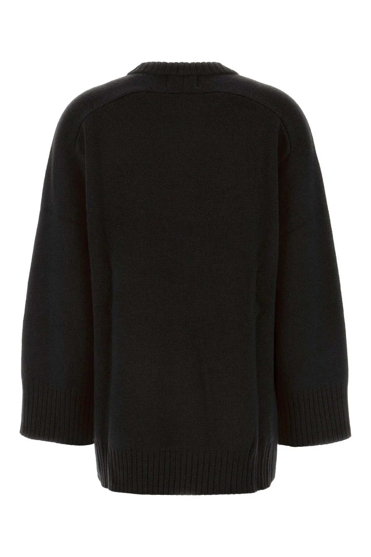 Black wool blend oversize Safi sweater    