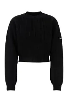 Black wool sweater     