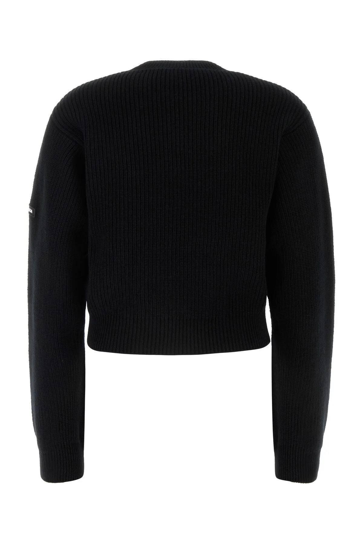 Black wool sweater     