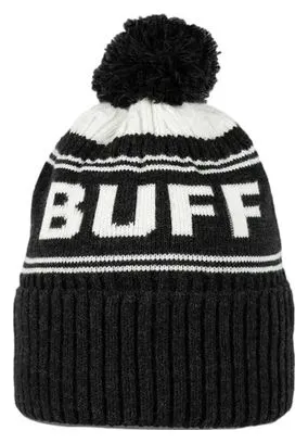 Buff Hido Unisex Beanie Black / White