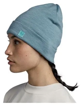 Buff Merino Heavyweight Unisex Beanie Light Blue