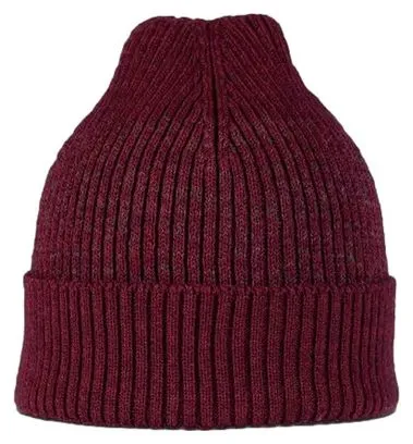 Buff Merino Summit Unisex Beanie Red