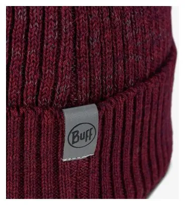 Buff Merino Summit Unisex Beanie Red