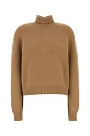 Camel cashmere blend sweater    