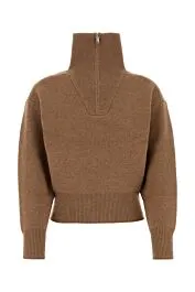 Camel stretch wool blend Laranne sweater    