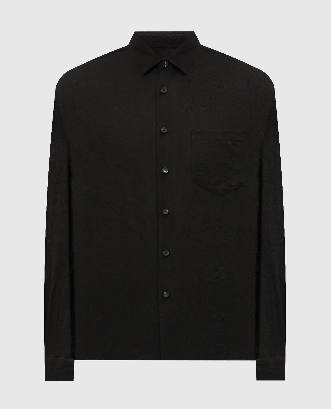 Cashmere&Whiskey Camicia di lino nero 3319