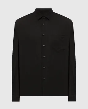 Cashmere&Whiskey Camicia di lino nero 3319