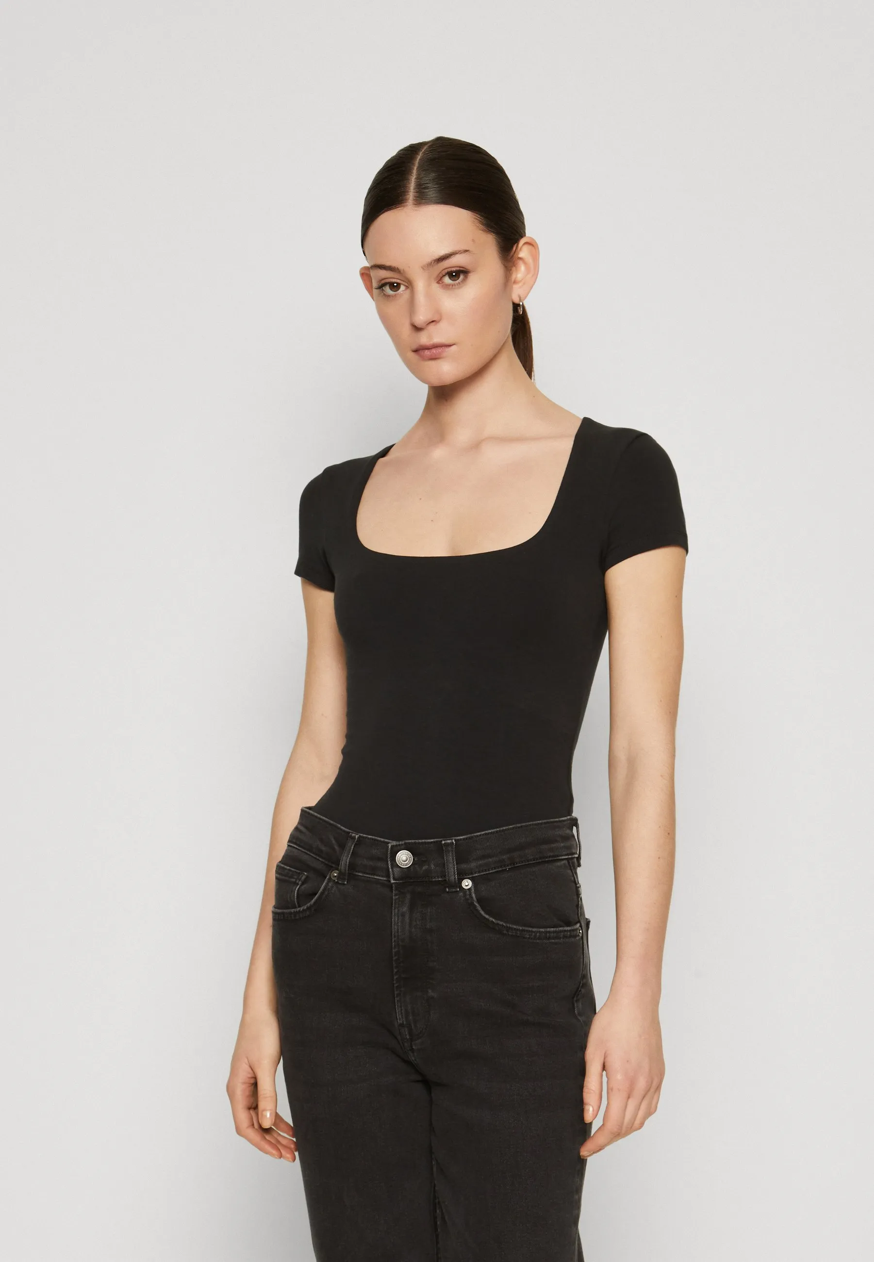 CHASE SQUARENECK BODYSUIT - T-shirt basic