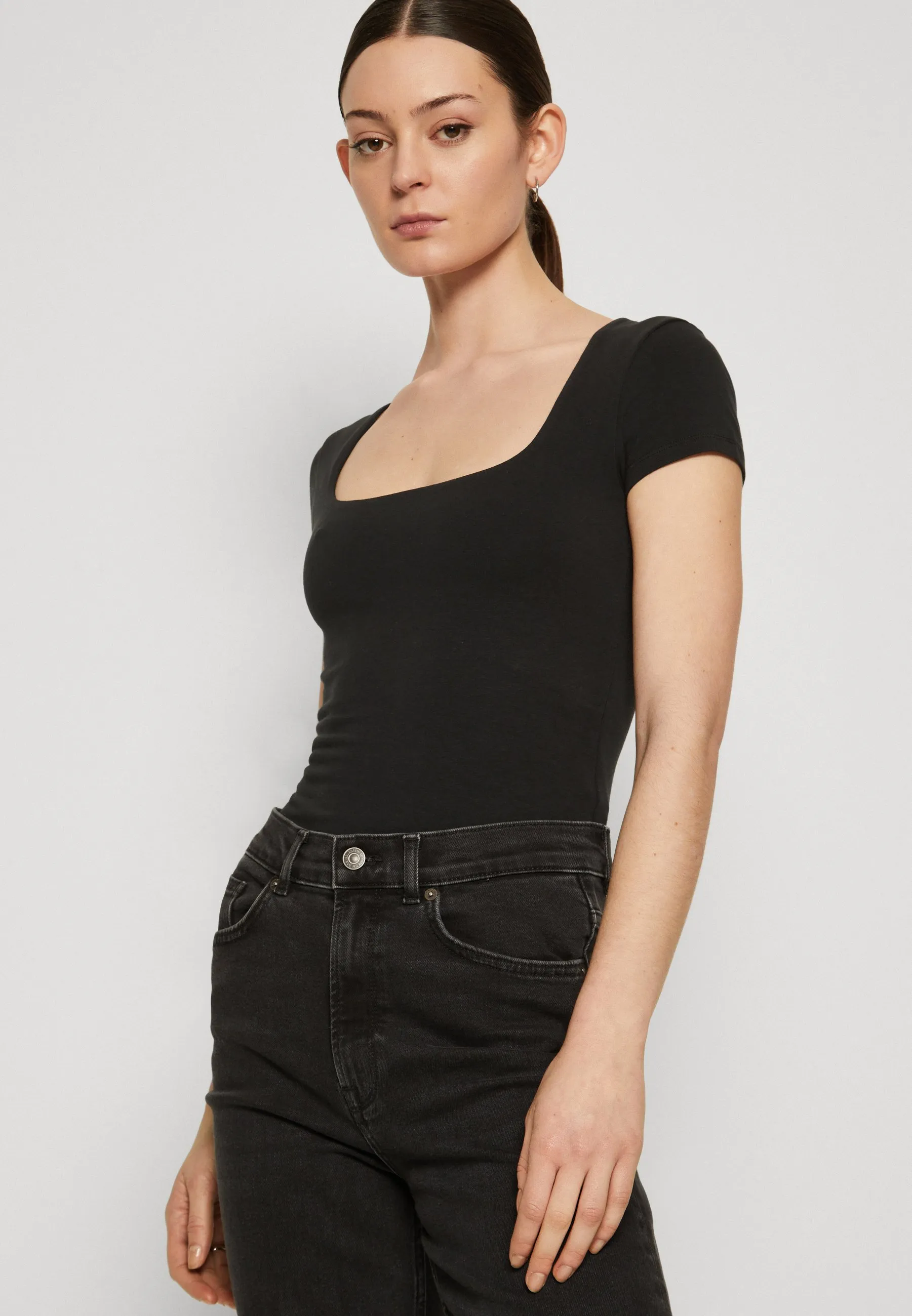 CHASE SQUARENECK BODYSUIT - T-shirt basic