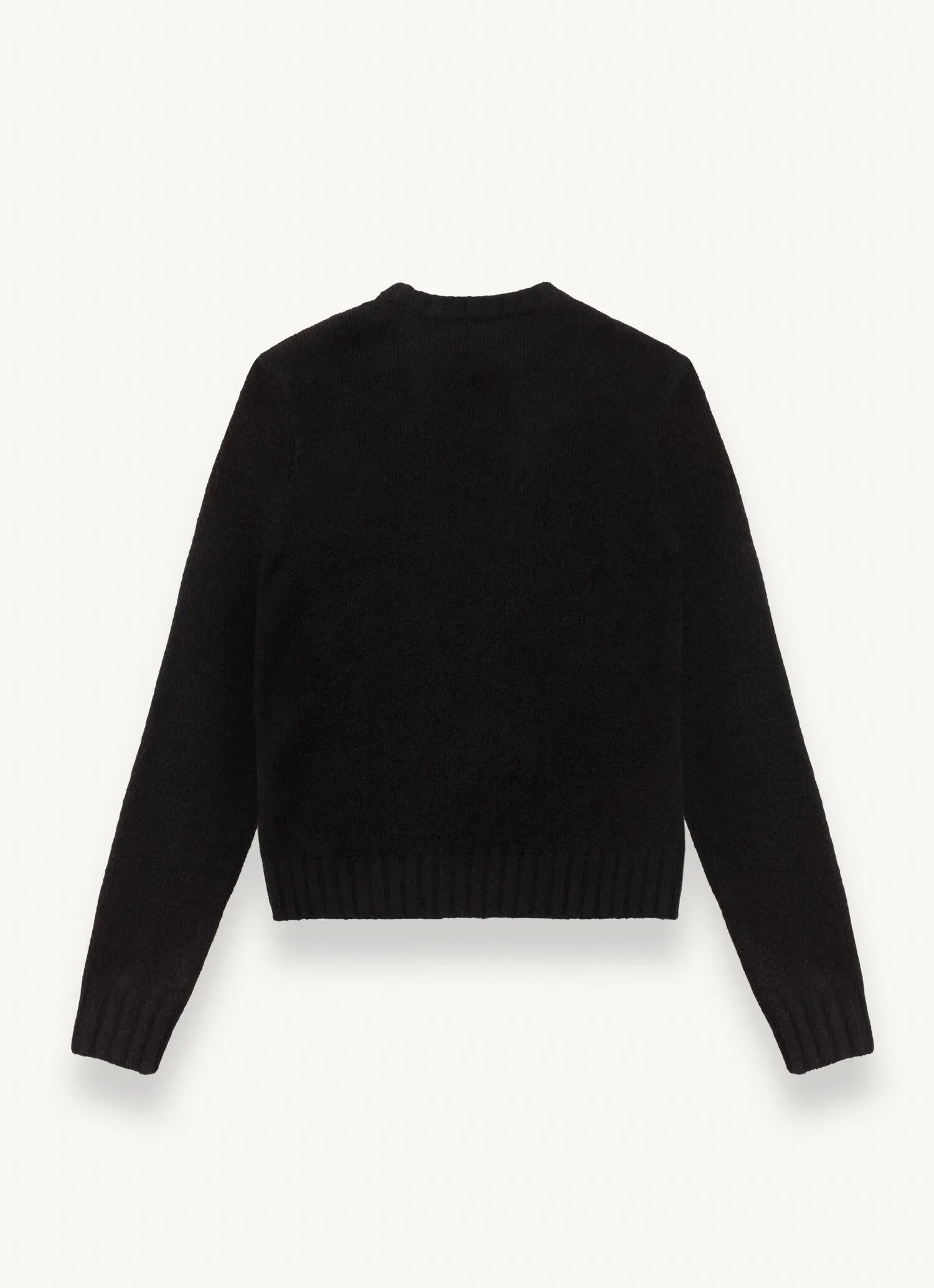 Crew-neck wool jumper