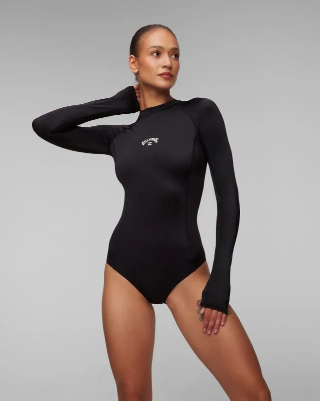 Czarny strój kąpielowy jednoczęściowy damski Billabong Tropic Bodysuit Ls ebjx100102-bpb