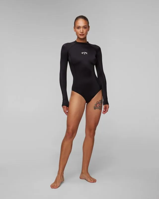 Czarny strój kąpielowy jednoczęściowy damski Billabong Tropic Bodysuit Ls ebjx100102-bpb