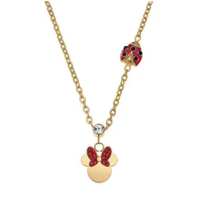 DISNEY Collana bambina Disney Minnie Mouse rosso