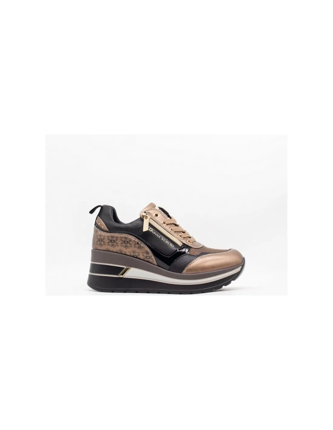 Donna Serena sneakers bronzo  