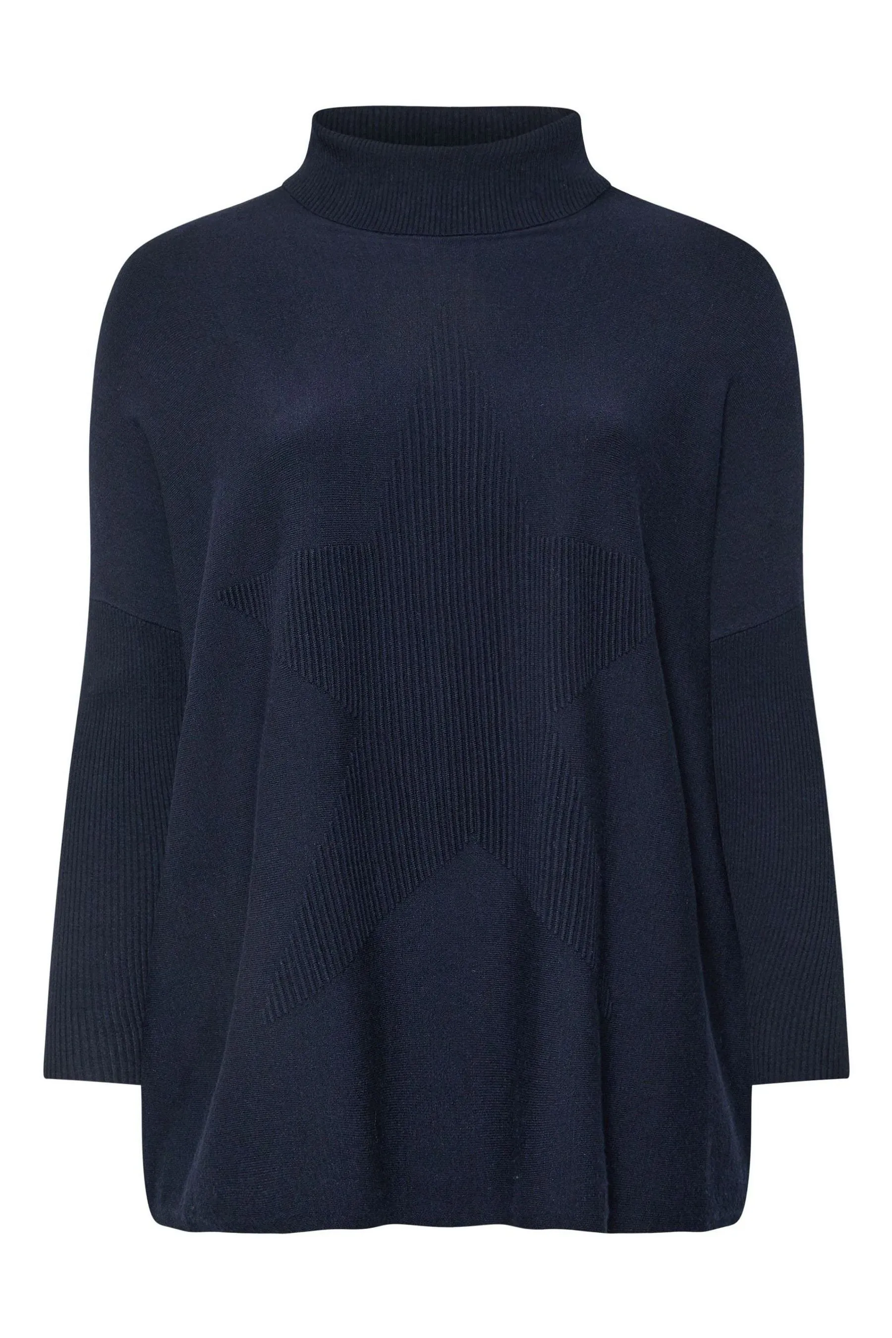 Evans Oversized Blue - Starstitch Jumper    