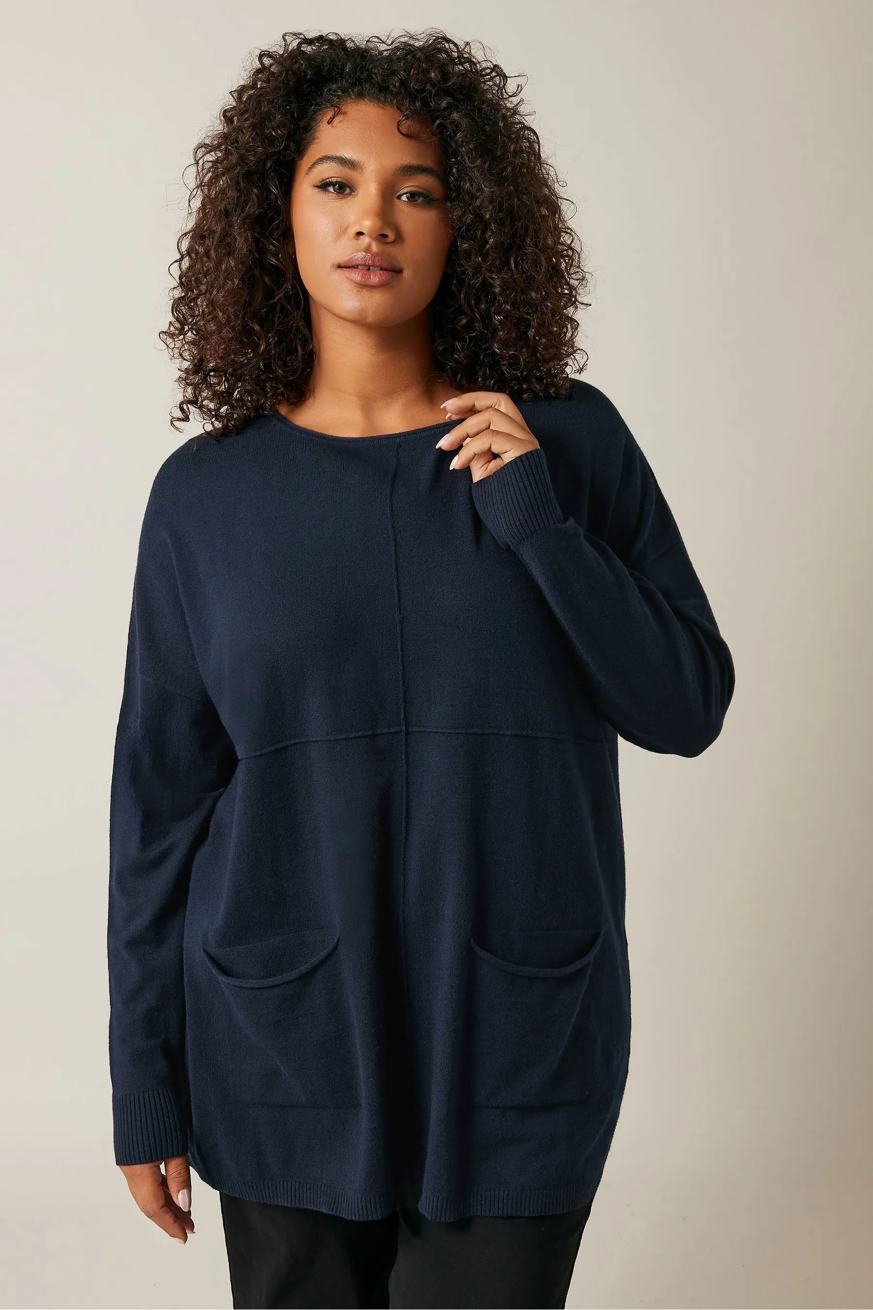 Evans Seam Detail Jumper    