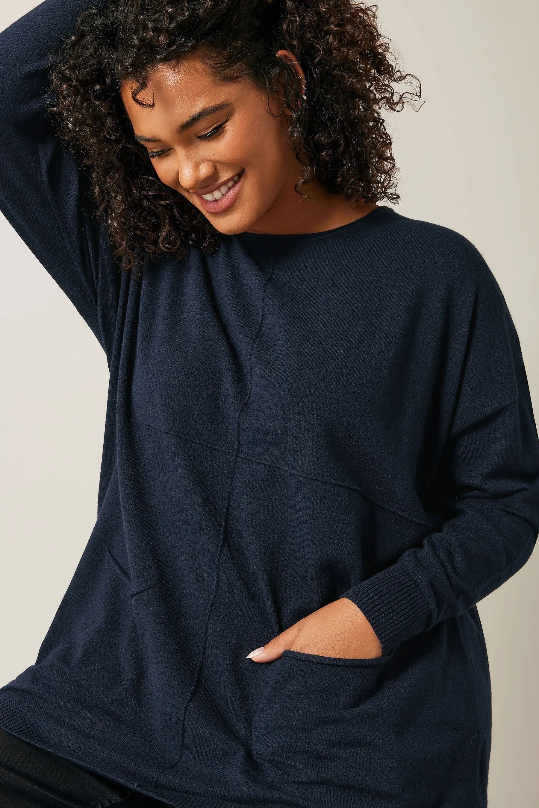 Evans Seam Detail Jumper    