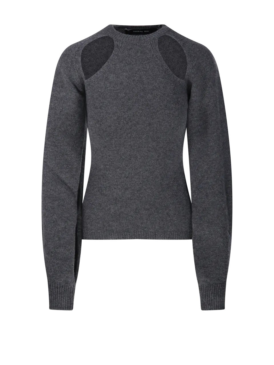  FEDERICA TOSI  WOMAN FEDERICA TOSI GREY WOOL SWEATER