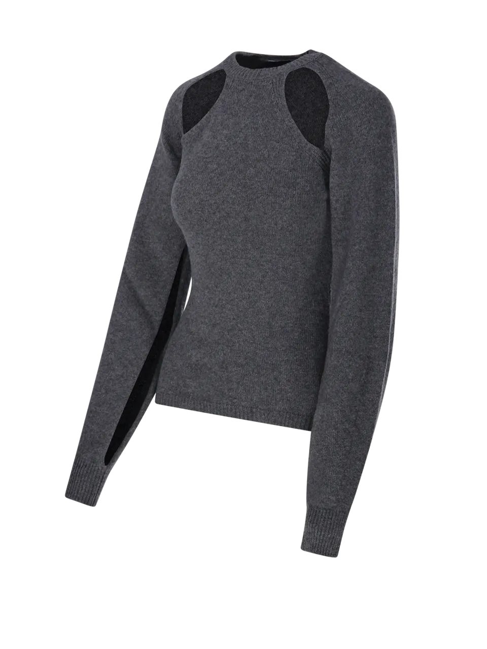  FEDERICA TOSI  WOMAN FEDERICA TOSI GREY WOOL SWEATER