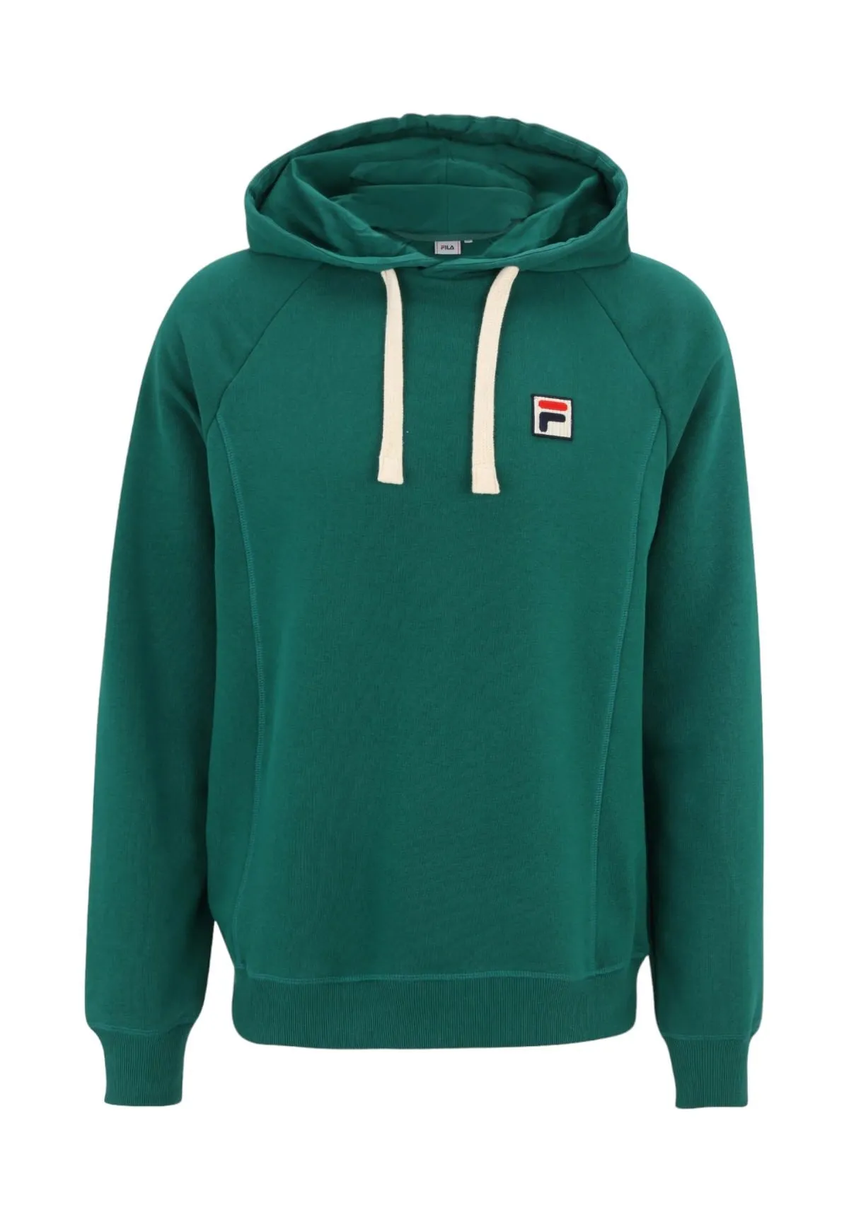 Fila Uomo Felpa Pullover con Cappuccio FAM0611-60062 Verde