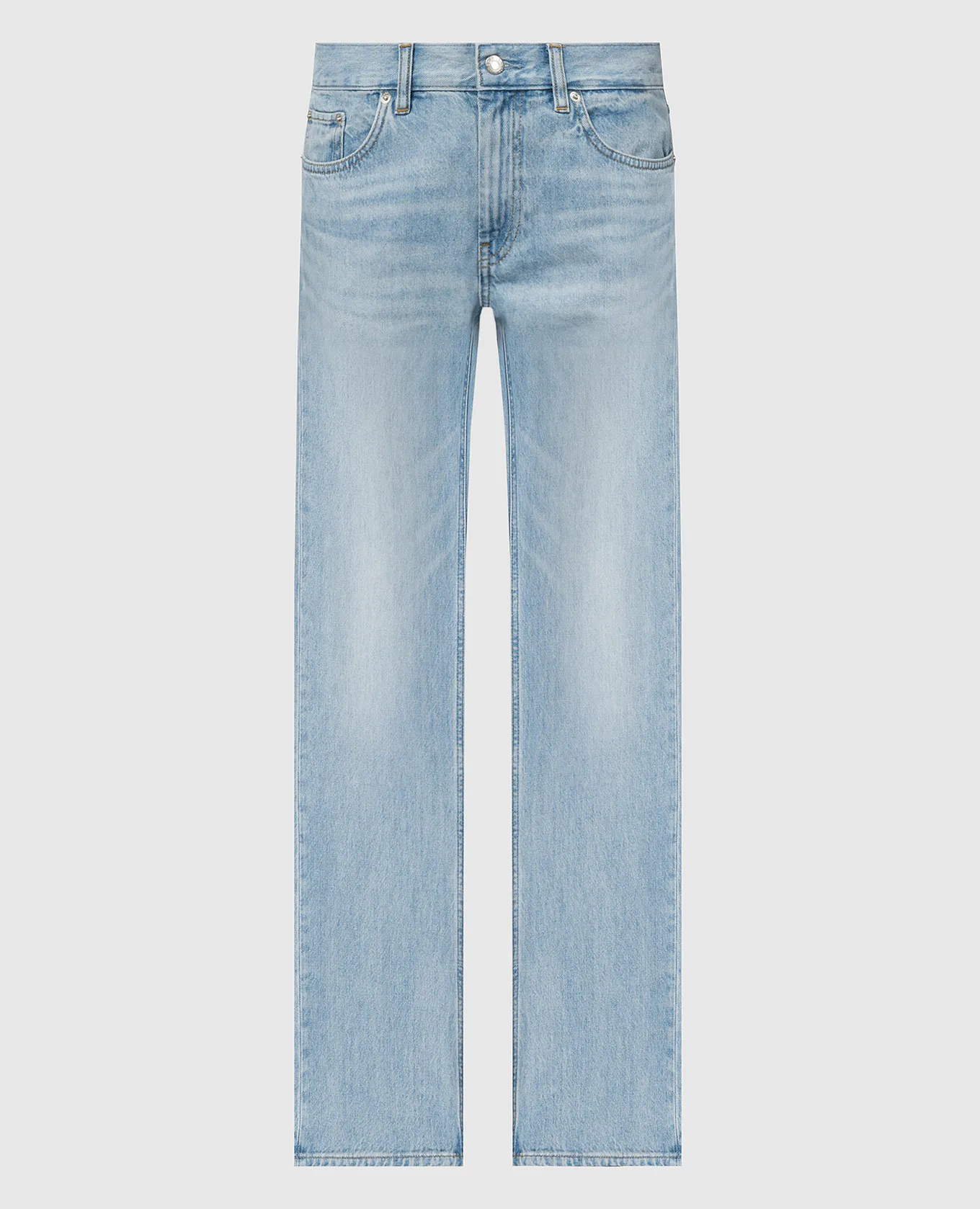 Helmut Lang Jeans blu con effetto used O01DW203