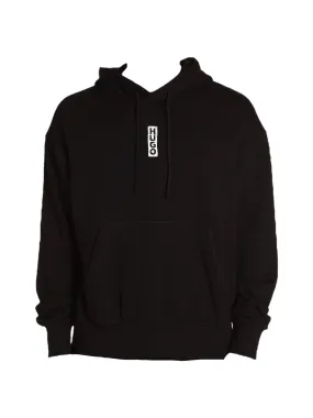 Hugo Uomo Felpa Pullover con Cappuccio 50494180-001 Nero