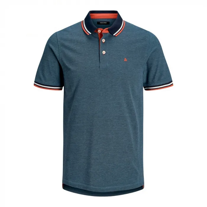 Jack & Jones Denim Blauw Polo