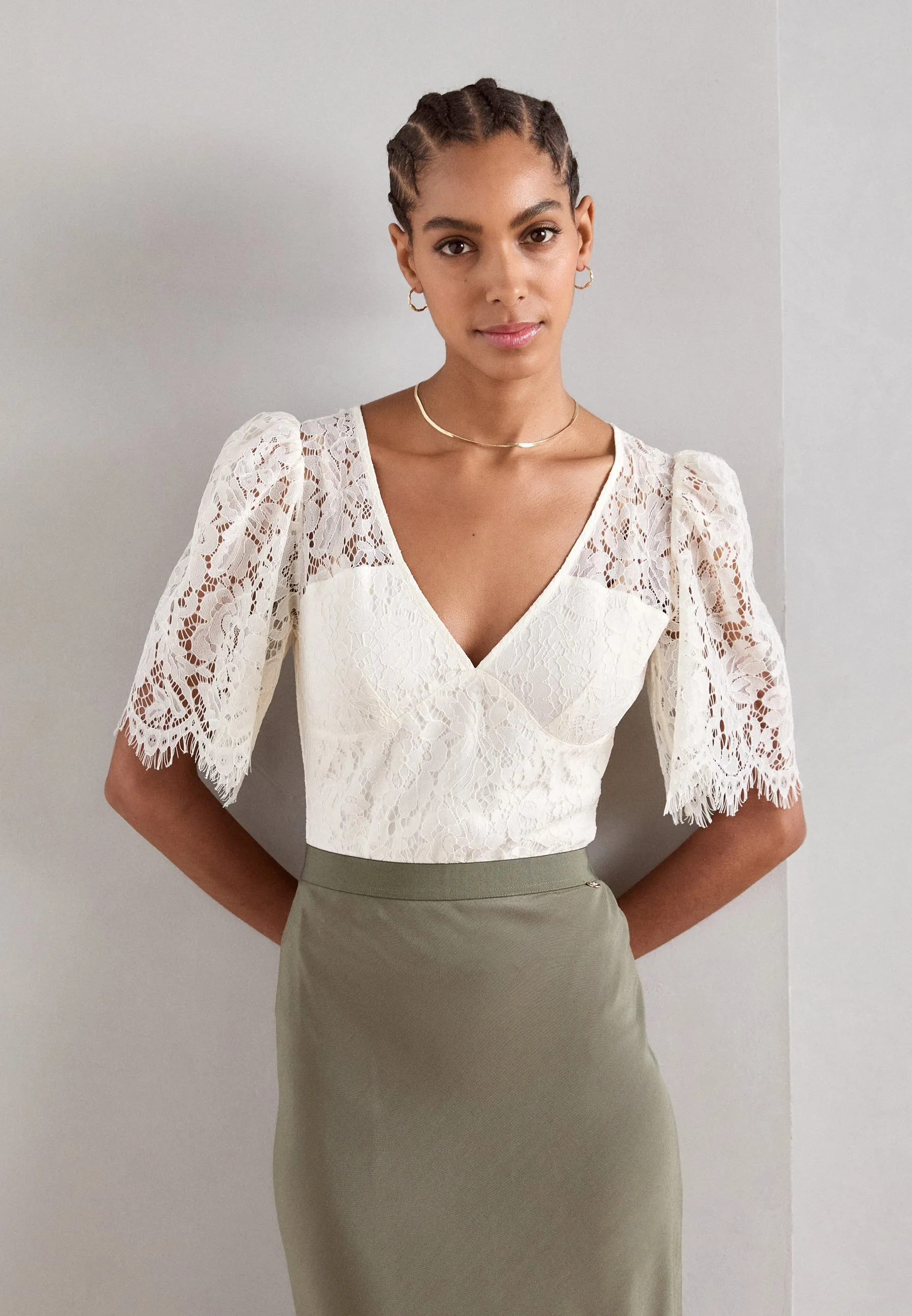 LACE BODYSUIT - T-shirt con stampa