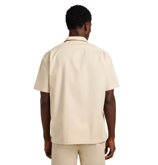 Lee camicia da uomo manica corta Chetopa 112349047 beige