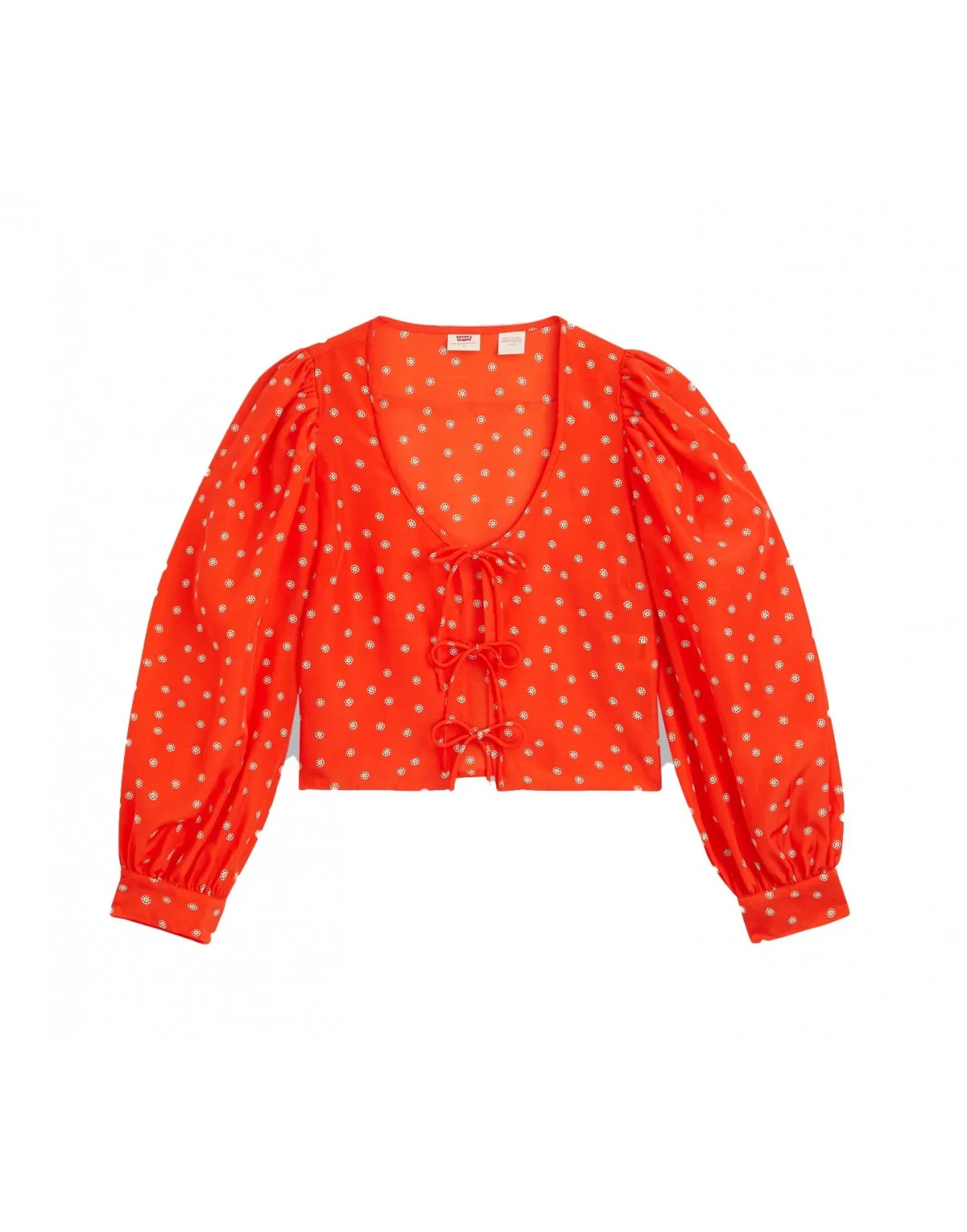 Levi's®  Fawn Tie Blouse Daisy Foulard Ename