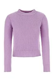 Lilac cashmere Dalida sweater    