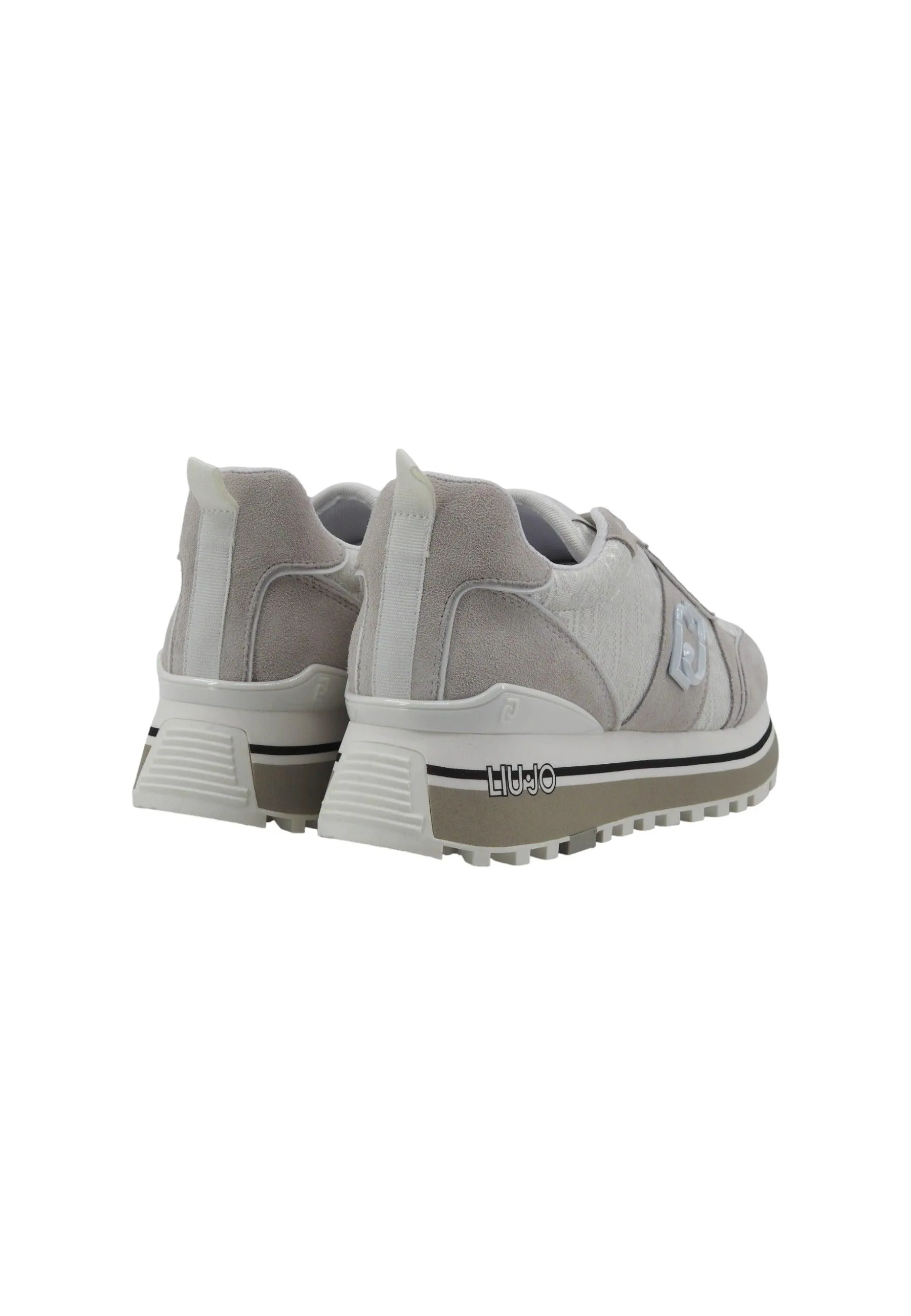 LIU JO Maxi Wonder 71 Sneaker Donna White BA4055PX453