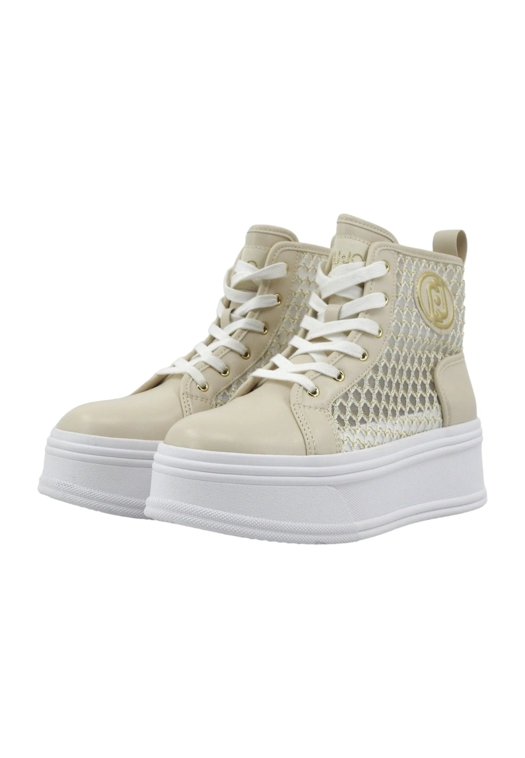 LIU JO Selma 06 Sneaker Donna Butter Beige BA4021TX332