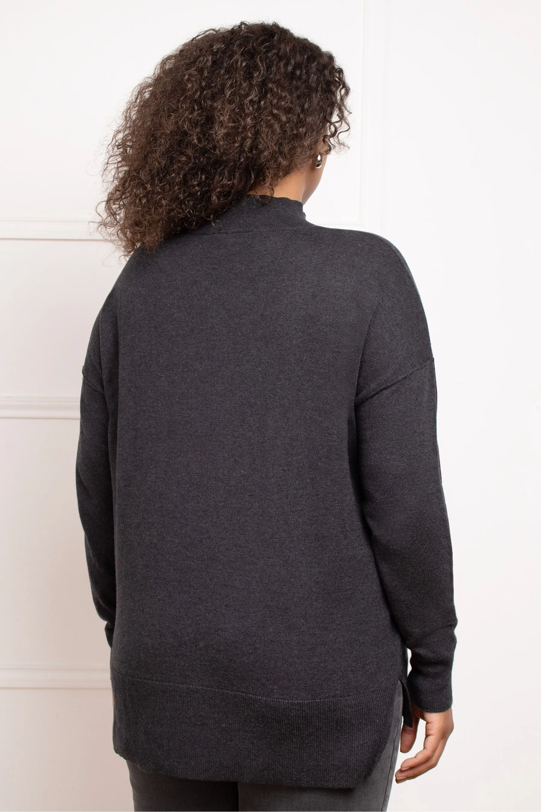 Live Unlimited Mock Neck Jumper    