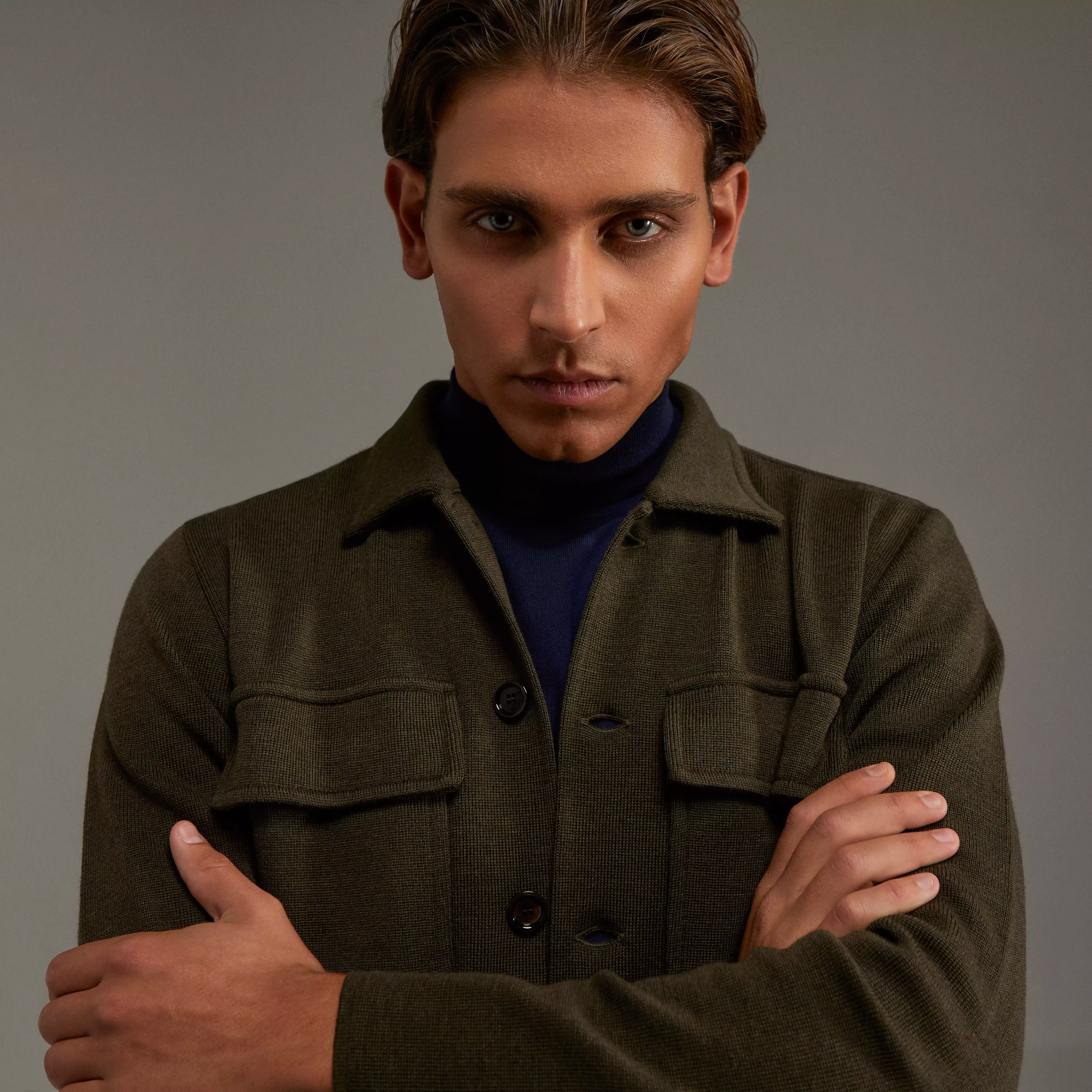 Merino wool turtleneck