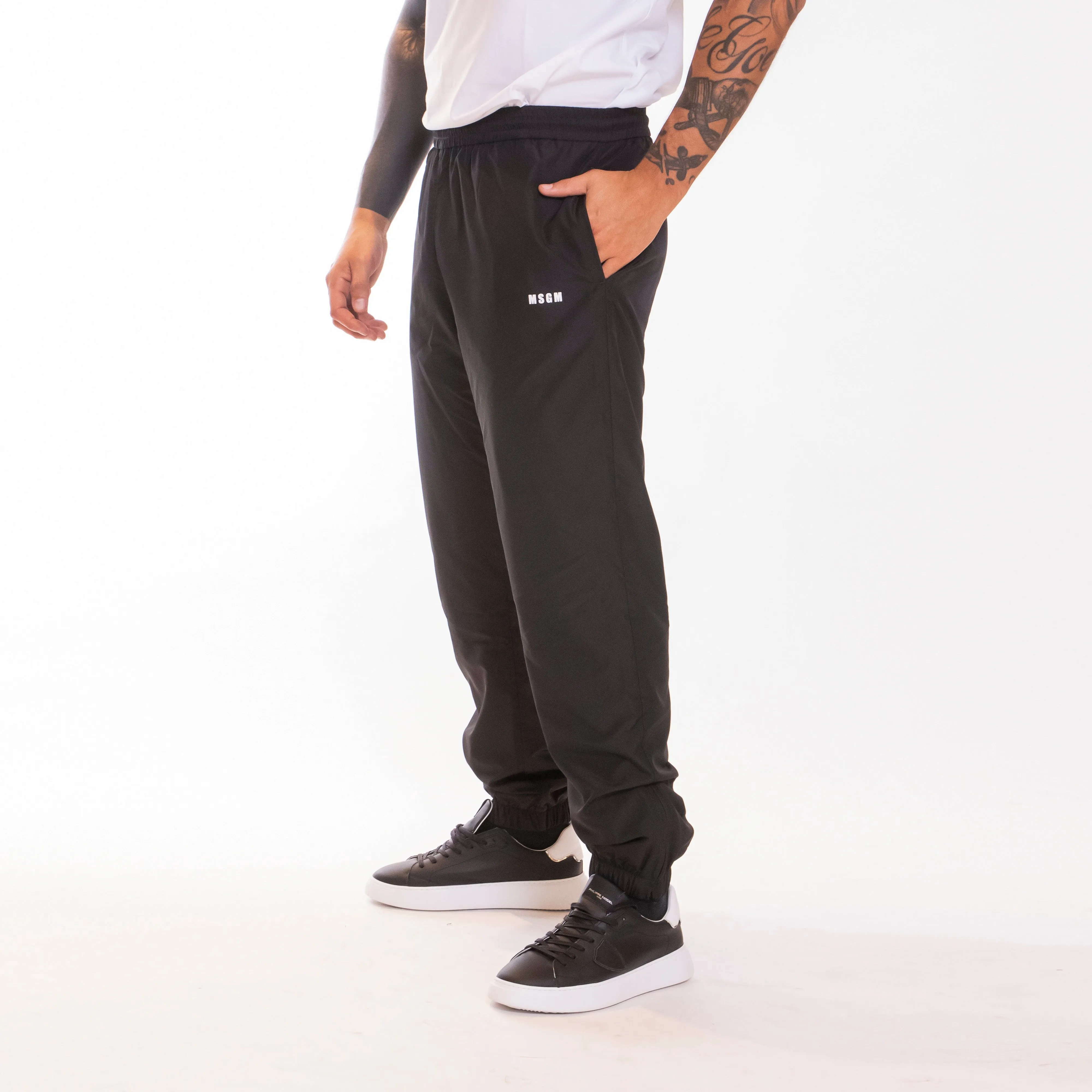 MSGM JOGGING PANTS BLACK