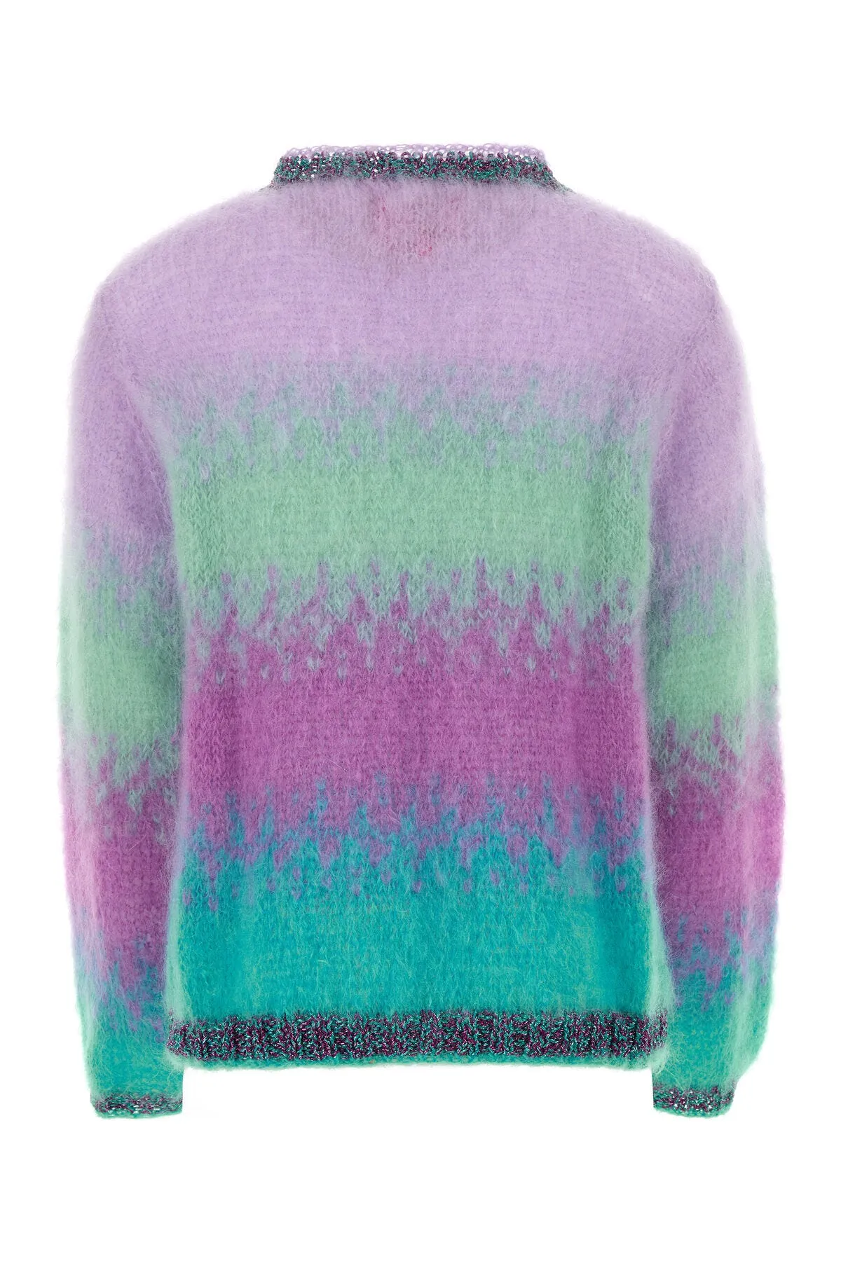 Multicolor mohair blend sweater     